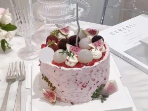夏日限定：美麗傳承 楊梅荔枝生日蛋糕